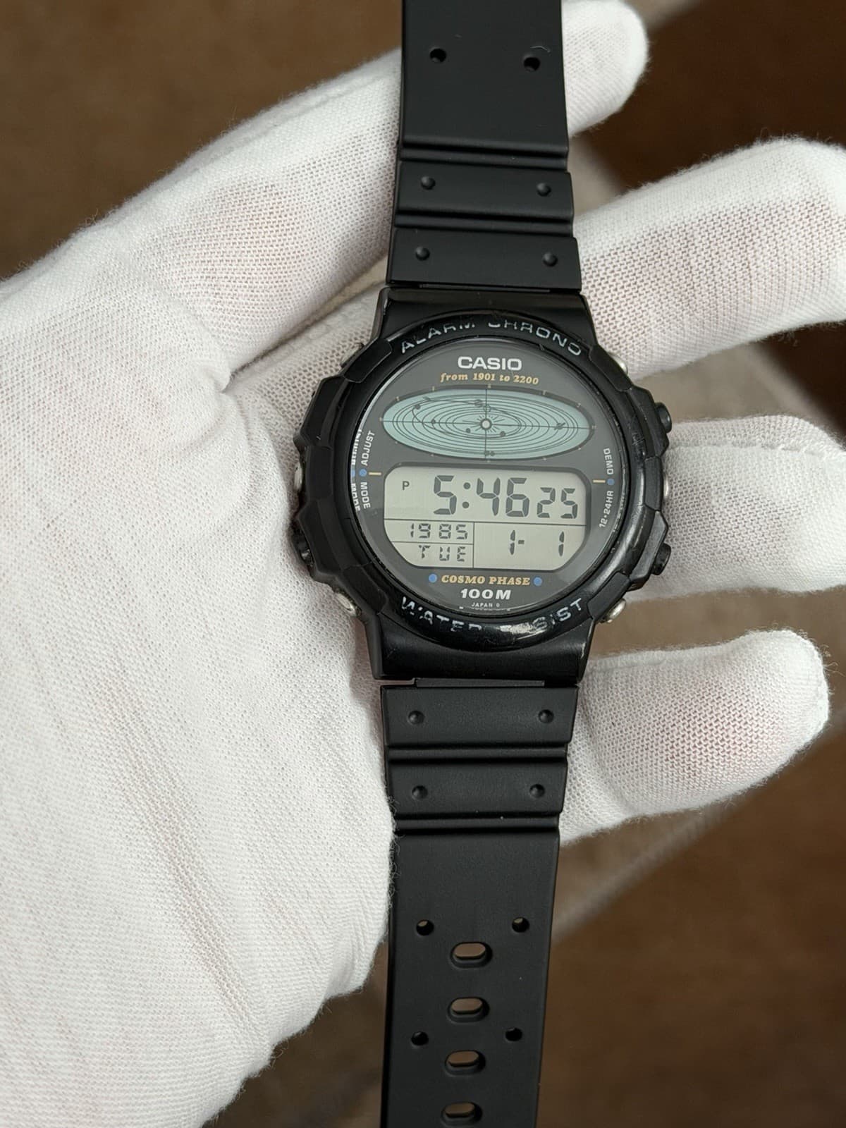 Rare Vintage Casio Cosmo Phase CGW-50 Men’s Digital Astronomy Sports Watch JDM