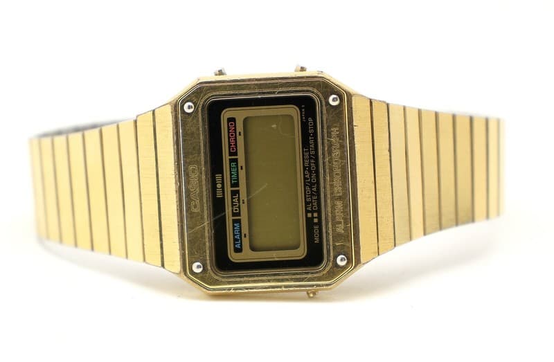 Rare Vintage Casio SA-430G Alarm Chronograph Men’s Digital Sports Watch JDM 80s