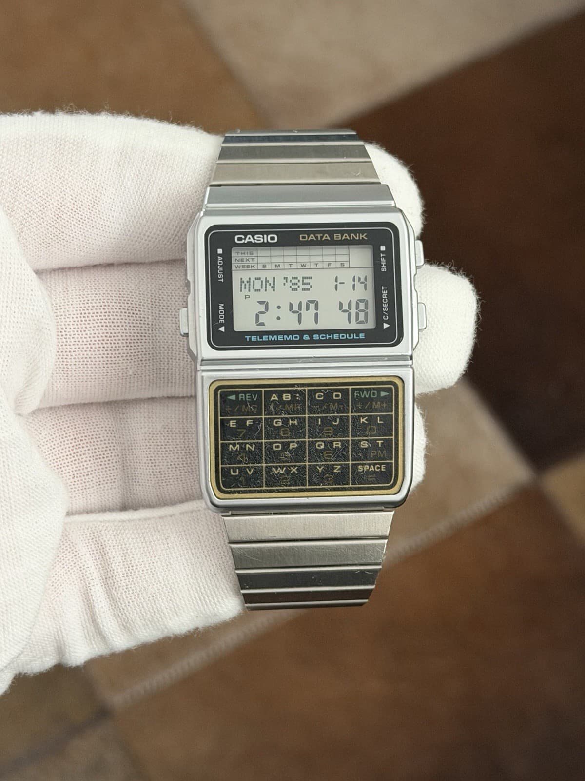 Rare Vintage Casio Data Bank DBC-610 Men’s Calculator Digital Watch JDM 1980s