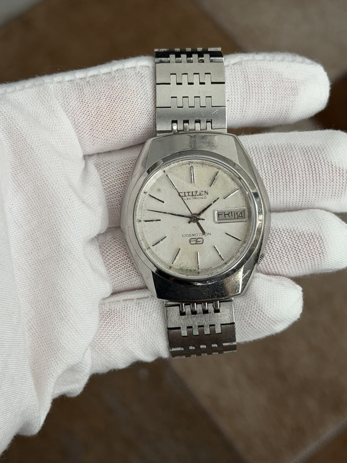 Rare Vintage Citizen Cosmotron Men’s Classic Quartz Dress Watch JDM 1970s
