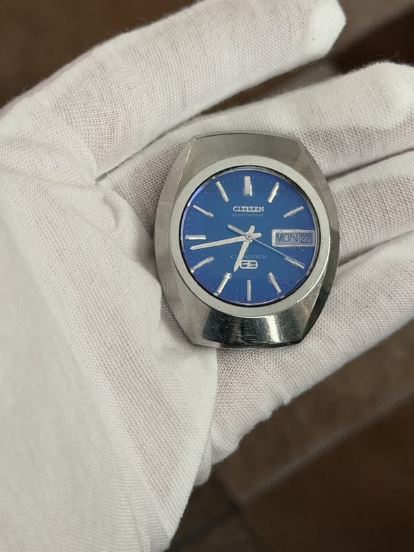 Rare Vintage Citizen Cosmotron Men’s Classic Quartz Dress Watch JDM 1970s
