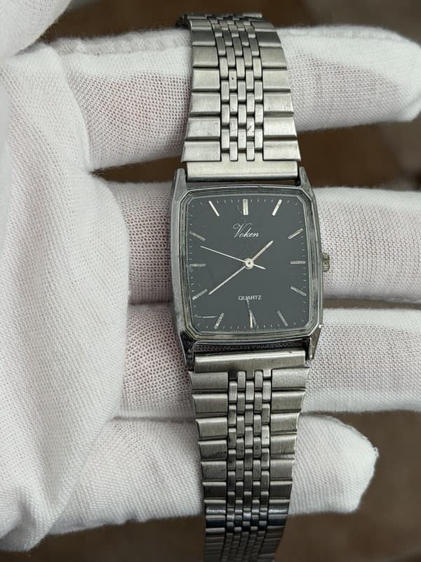 Rare Vintage Q&Q Voken Men’s Classic Quartz Dress Watch JDM 1980s