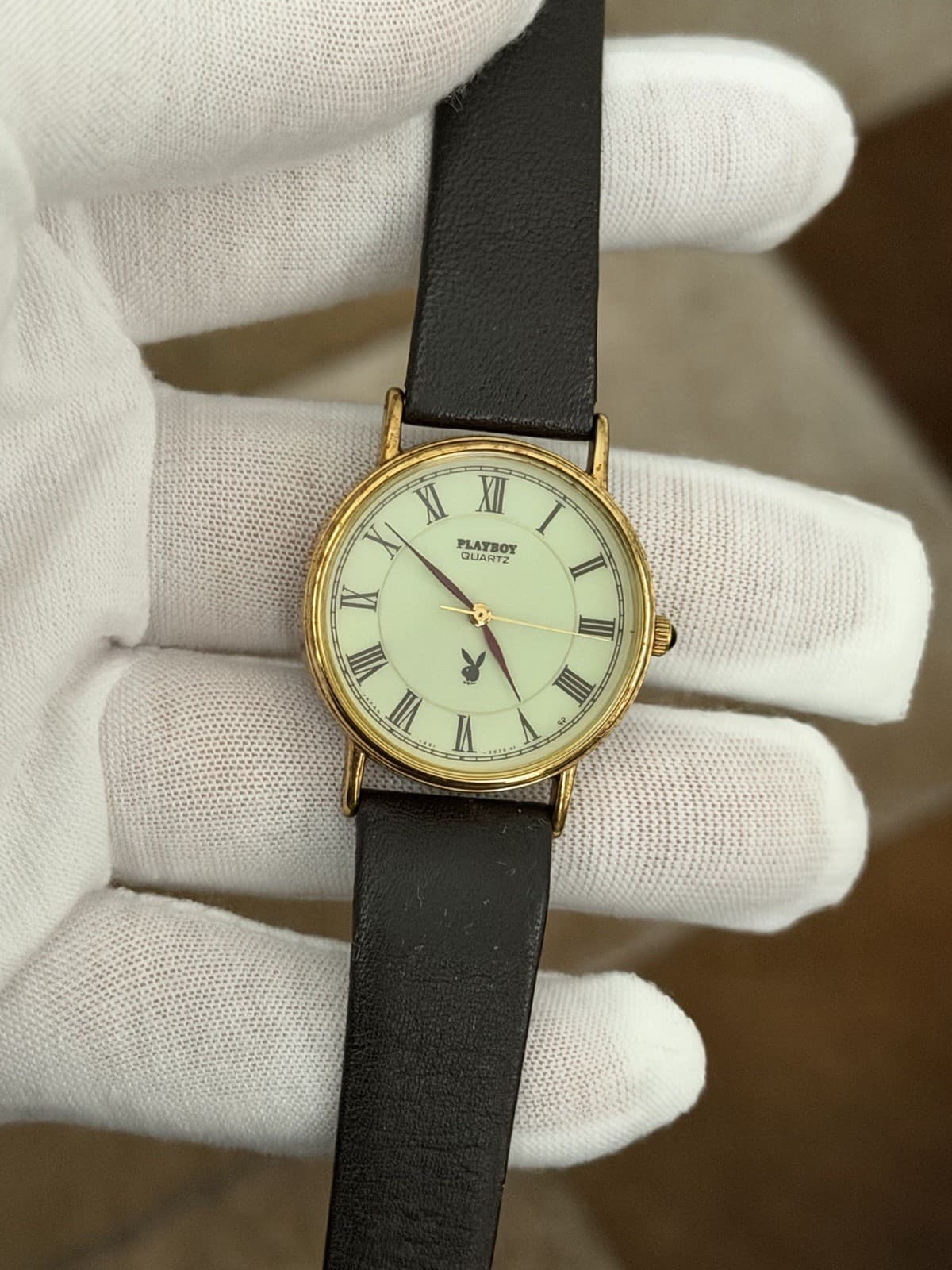 Rare Vintage Seiko x Playboy Y481-0460 Men’s Quartz Dress Watch JDM 1980s