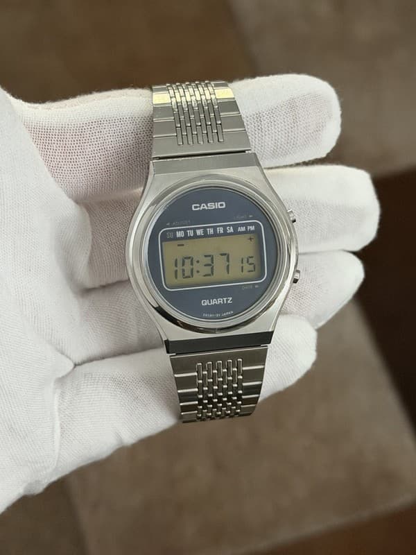 Rare Vintage Casio Quartz 51QR-19 Men’s Digital Watch JDM 1970s