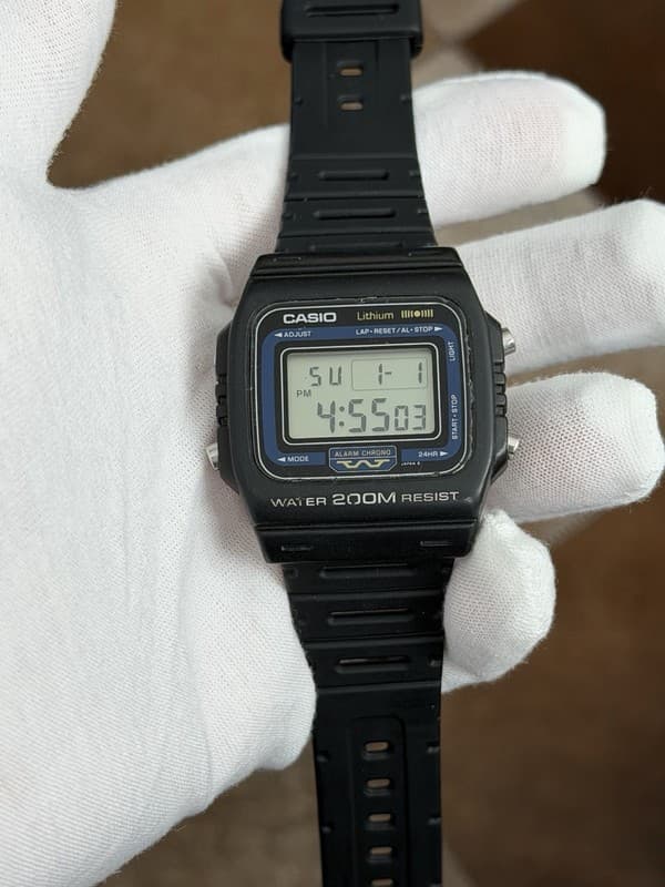 Rare Vintage Casio DW-210 Men’s Digital Sports Watch JDM 1980s Module 548