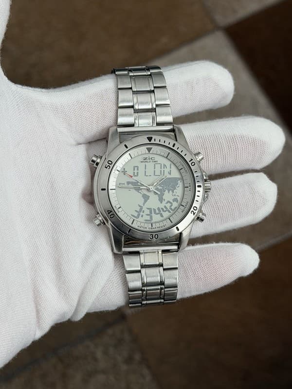 Rare Vintage Alba World Time Ana-Digi Men’s Sports Watch NX04-0A20 JDM 1990s