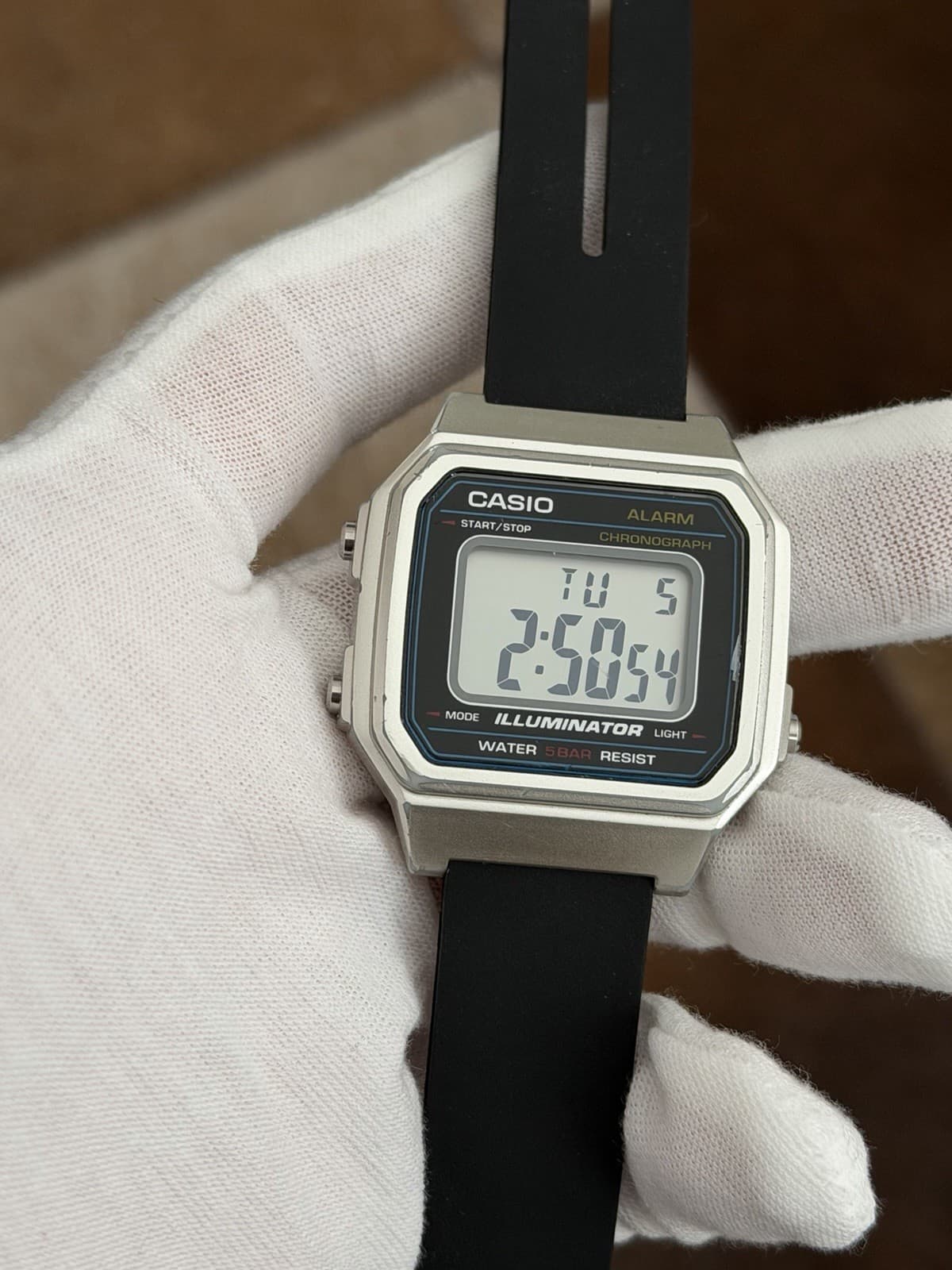 Vintage Casio B650W Men’s Alarm Chronograph Illuminator Digital Sports Watch JDM