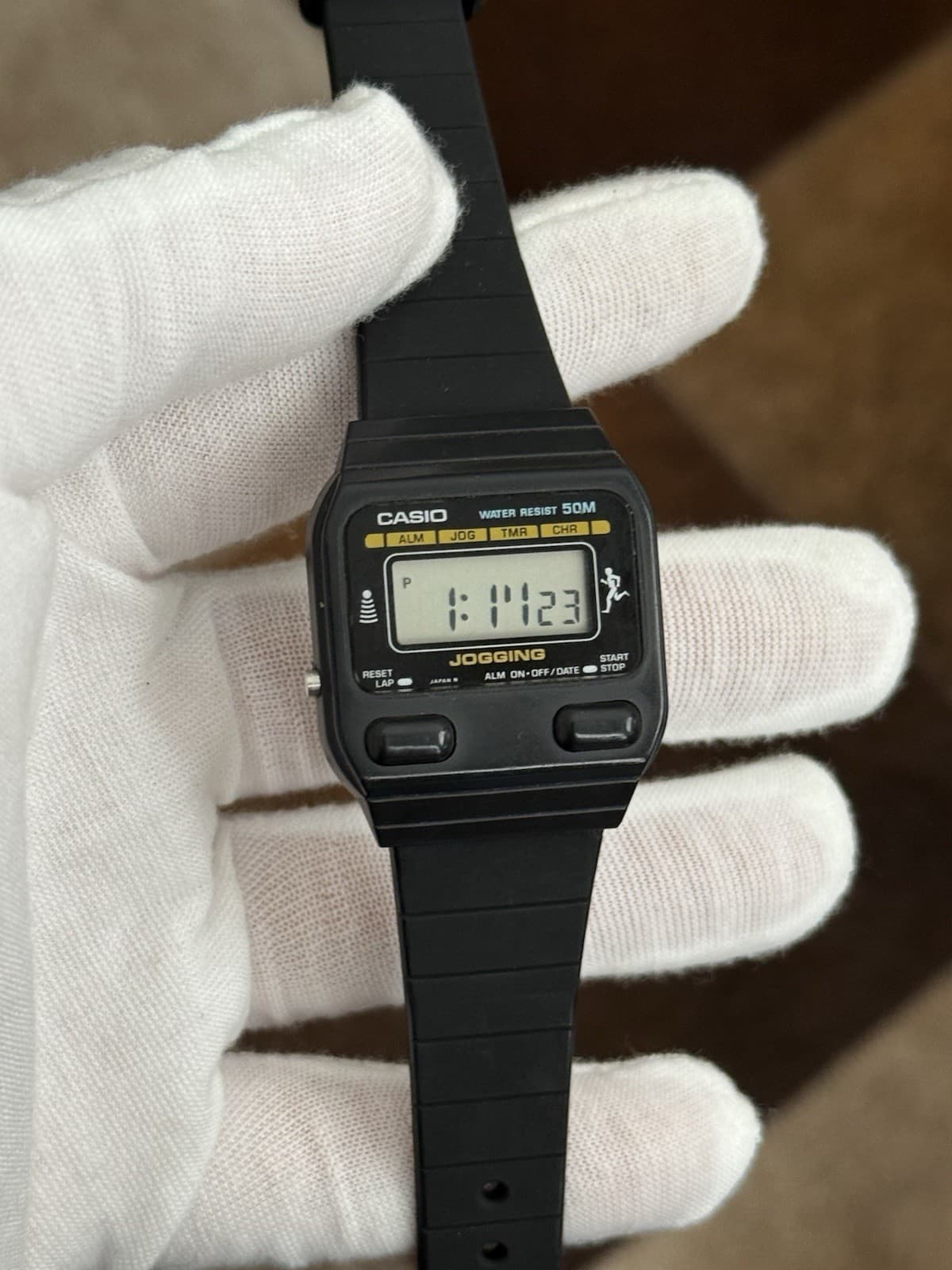 Rare Vintage Casio J-30W Men’s Digital Jogging Sports Watch Module 179 JDM 1980s