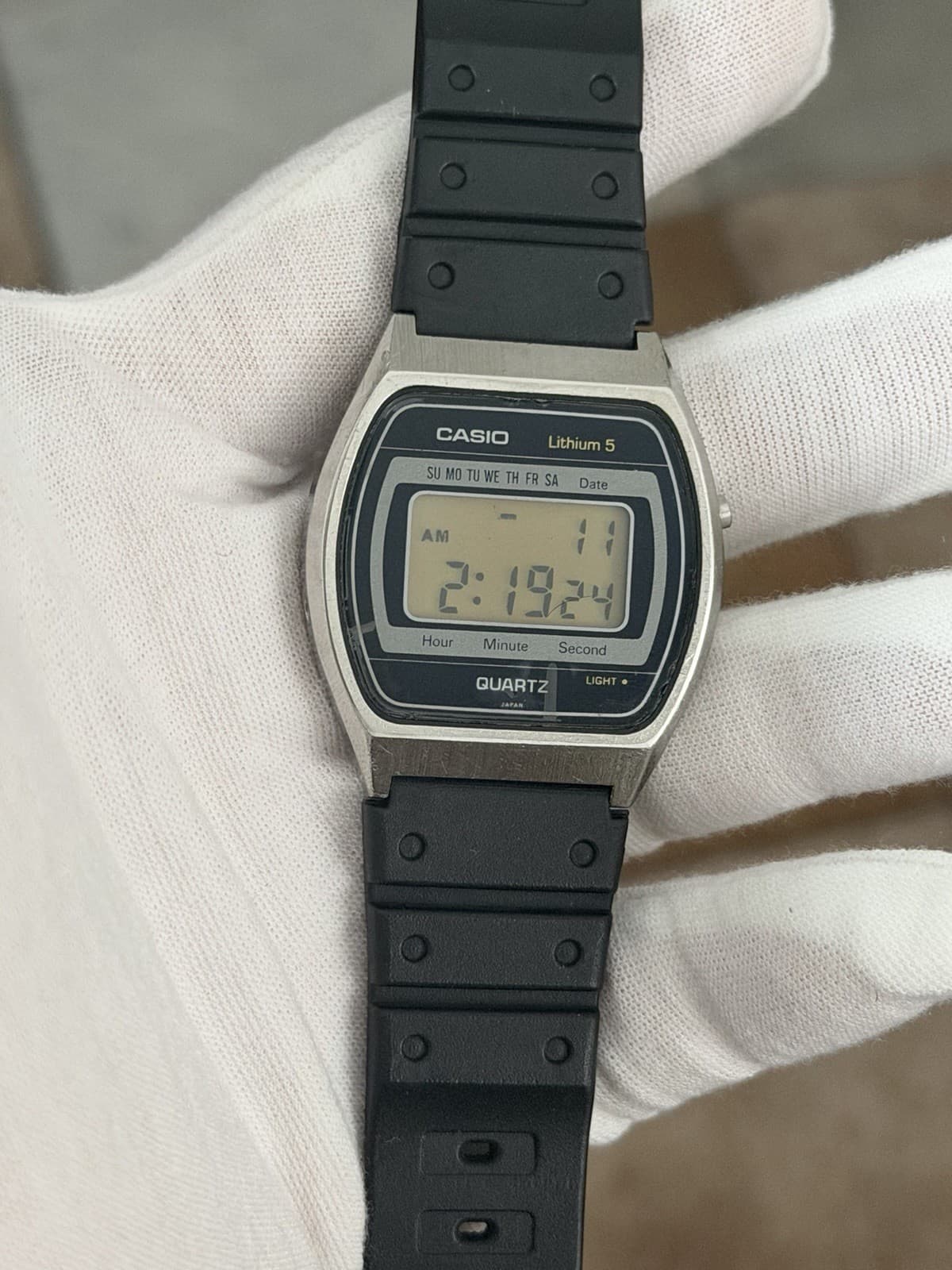 Rare Vintage Casio S004 Men’s Digital Sports Watch Module 122 JDM 1970s