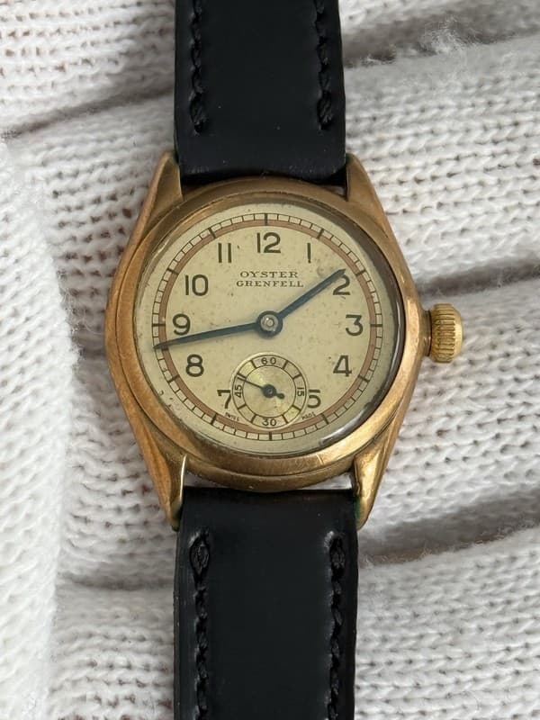 Vintage Rolex Oyster Grenfell WW2 Military Watch
