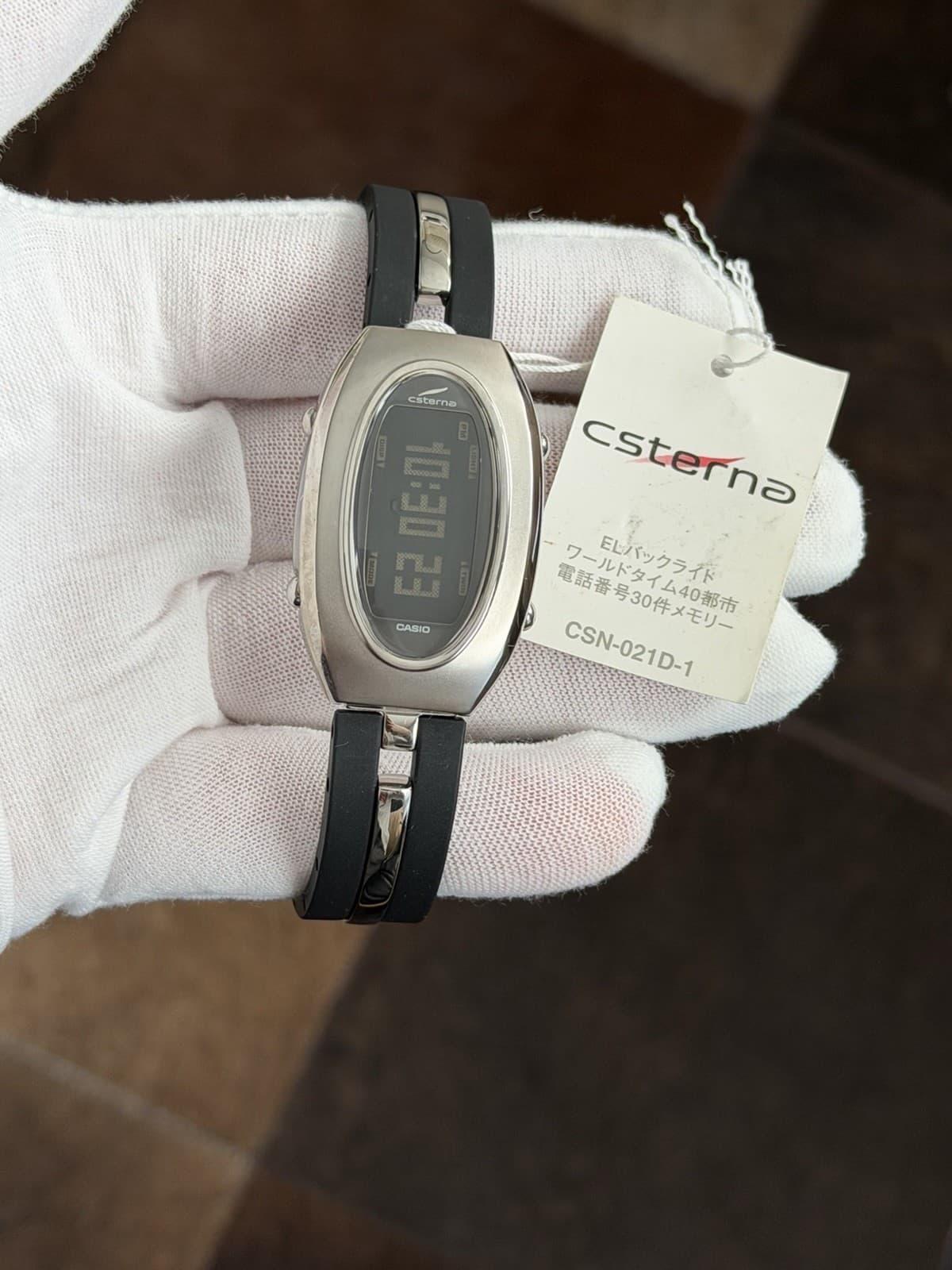 NOS Rare Vintage Casio CSTERNA CSN-021 Men’s Digital Sports Watch JDM 1990s