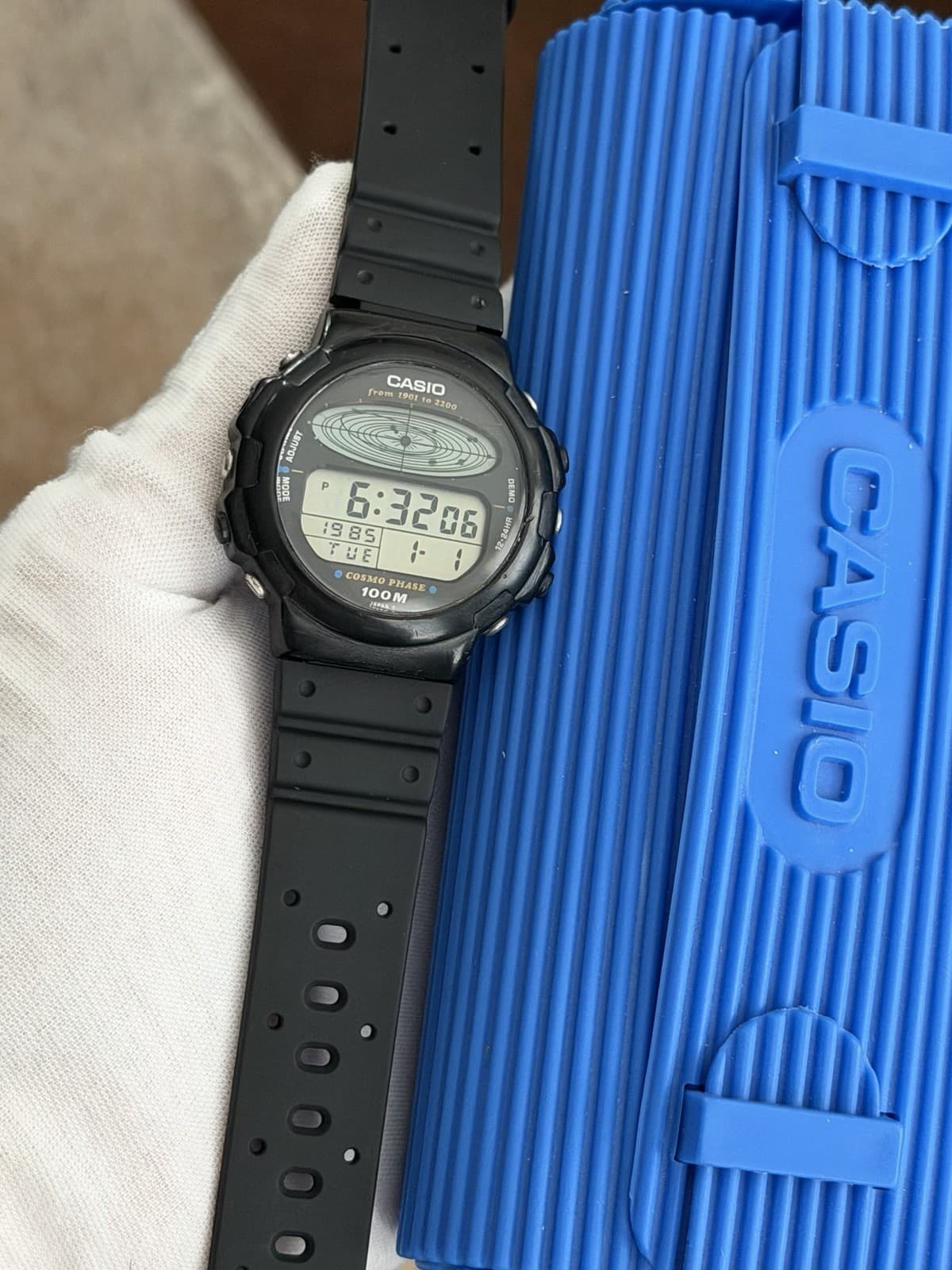 Rare Vintage Casio Cosmo Phase CGW-50 Men’s Digital Astronomy Sports Watch JDM
