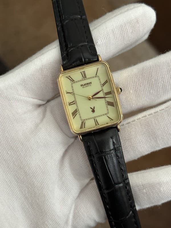 Rare Vintage Seiko x Playboy Y481-5920 Men’s Quartz Dress Watch JDM 1980s