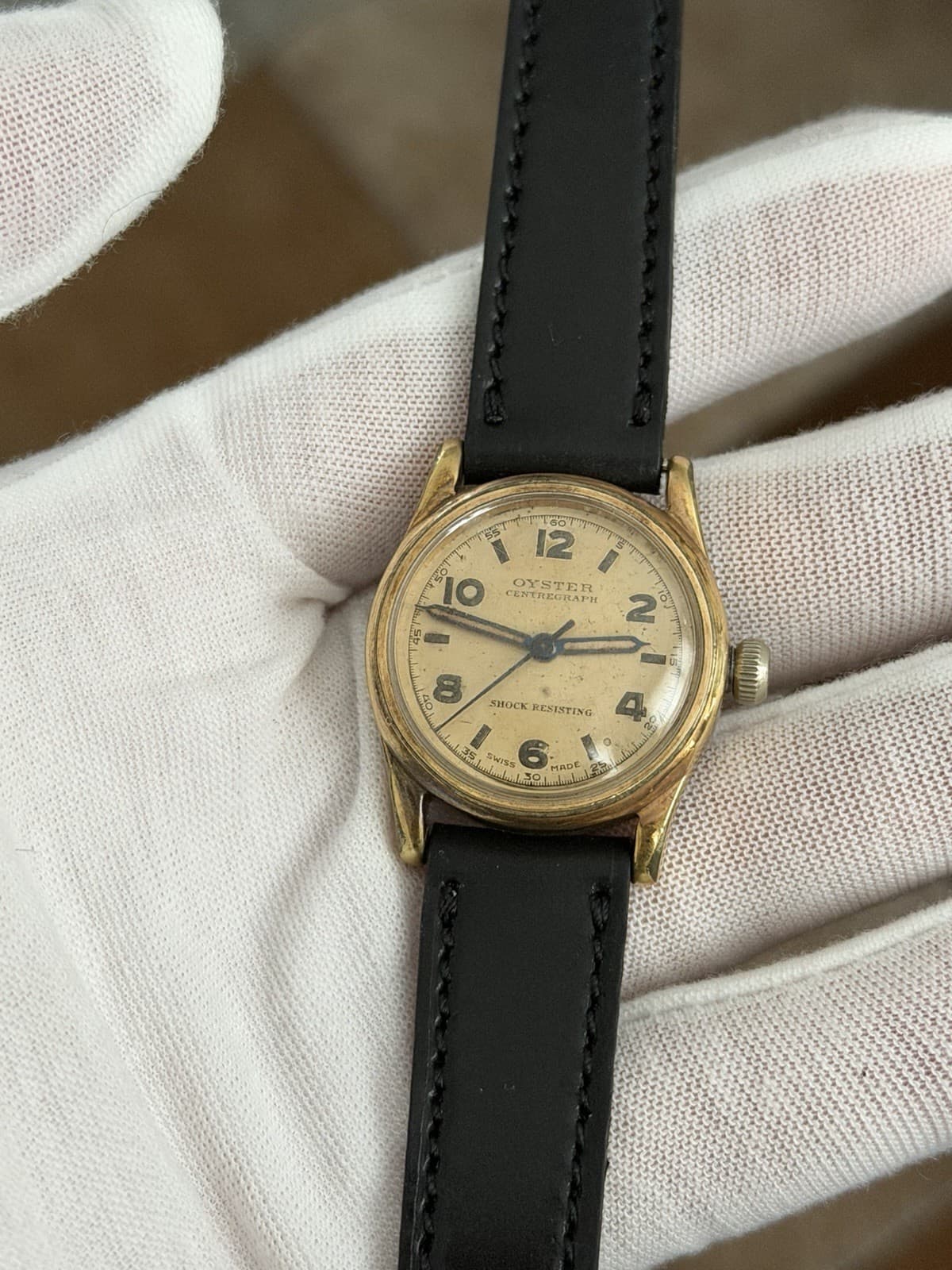 Vintage Rolex Oyster Centregraph WW2 Men’s Military Watch