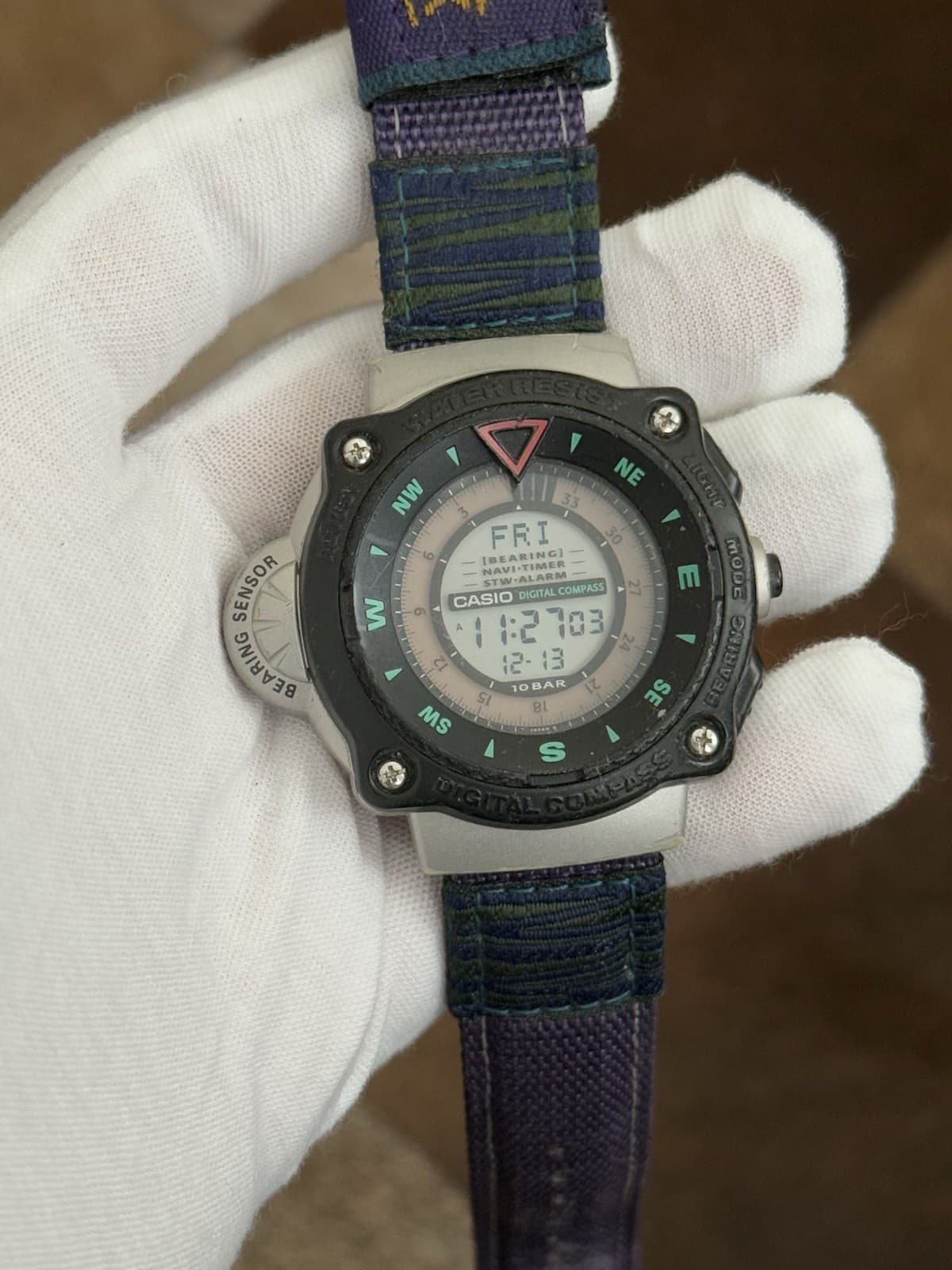 Rare Vintage Casio Pro Trek DPX-200 Men’s Digital Compass Sports Watch JDM 1990s