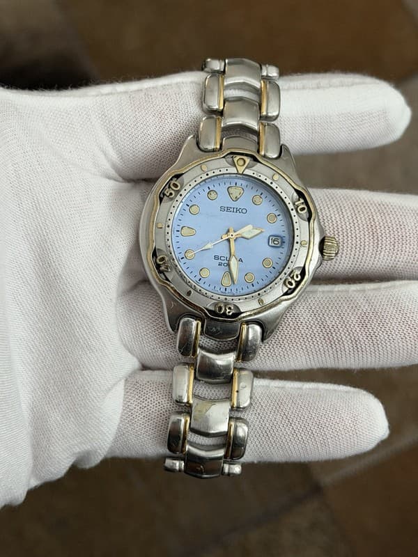 Rare Vintage Seiko Scuba 7N35-6030 Men’s Diver Sports Watch JDM 1990s
