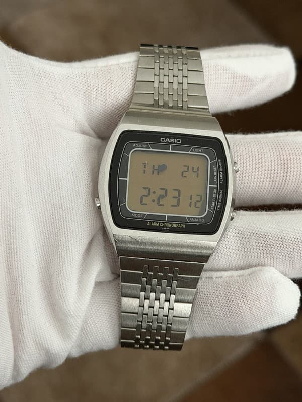 Rare Vintage Casio A203 “Blue Thunder” Digital Sports Watch JDM 1980s Module 103
