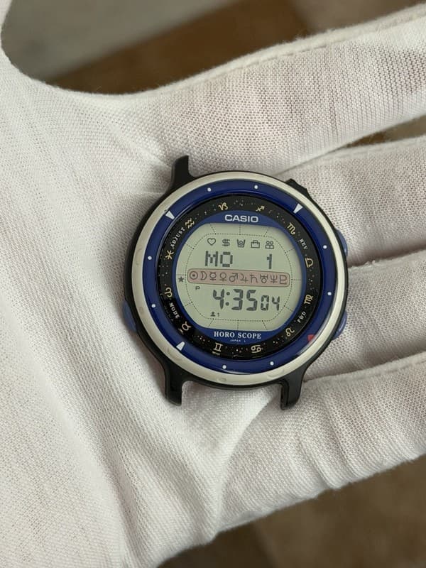 Rare Vintage Casio HOR-100W Horoscope Men’s Digital Sports Watch JDM 1990s