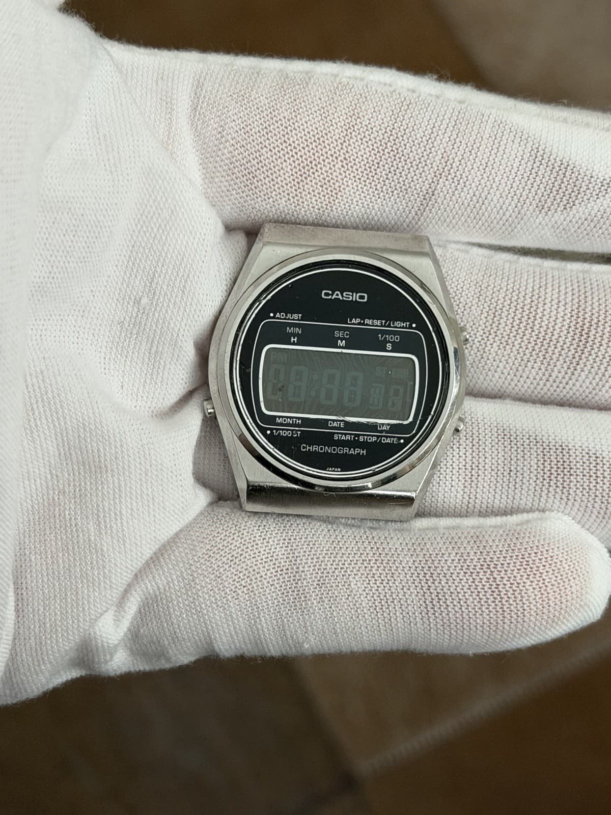 Rare Vintage Casio Chronograph 88CR-17 Men’s Digital Sports Watch JDM 1970s