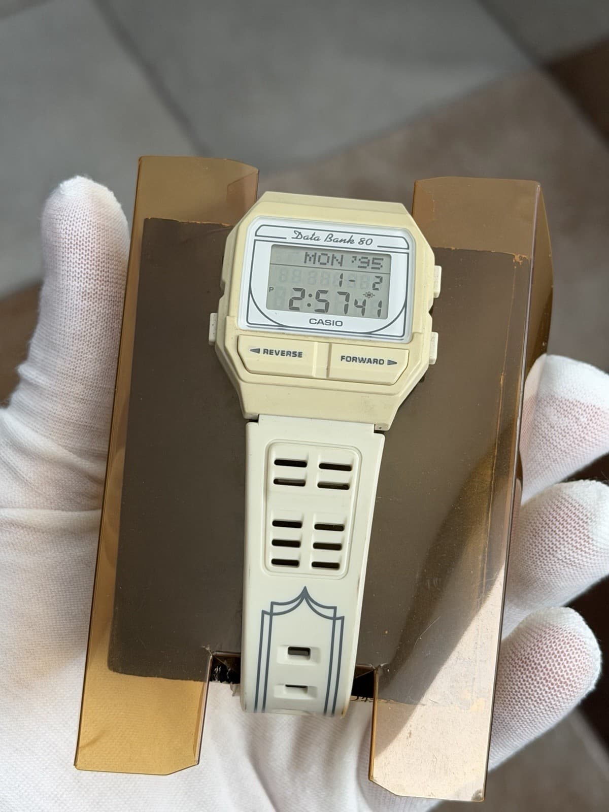 NOS Rare Vintage Casio DB-81 Data Bank 80 Men’s Digital Sports Watch JDM 1990s