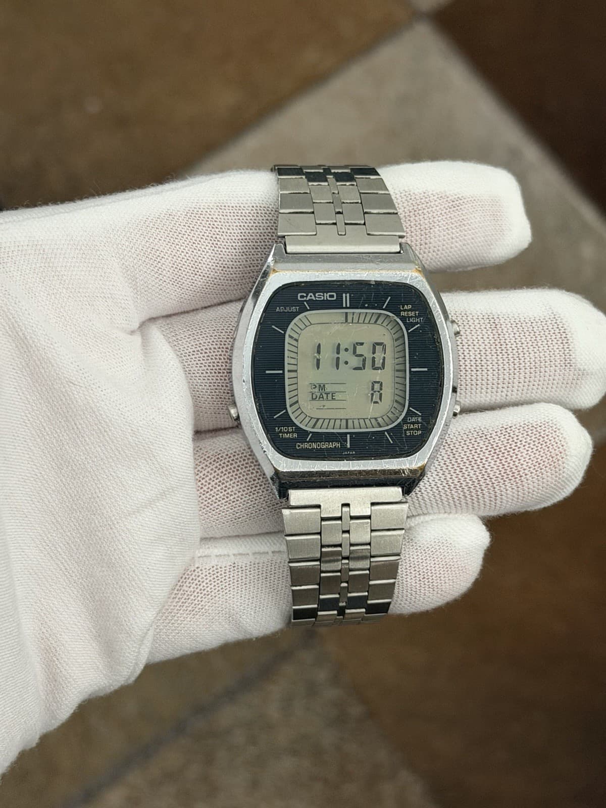 Rare Vintage Casio 56QS-38 Men’s Digital Chronograph Timer Sports Watch JDM 70s