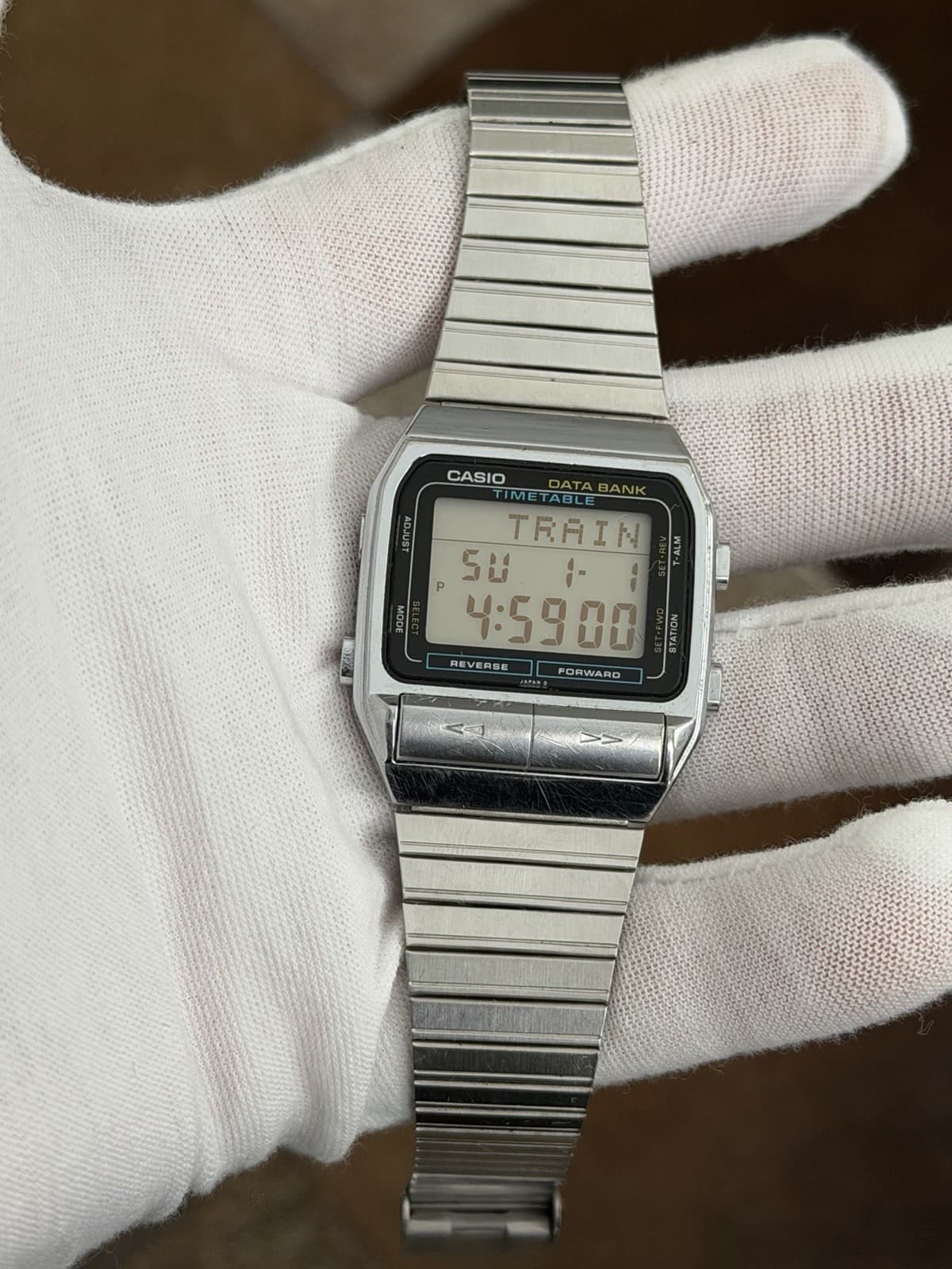Rare Vintage Casio Data Bank Timetable DBT-700 Men’s Digital Watch JDM 1980s