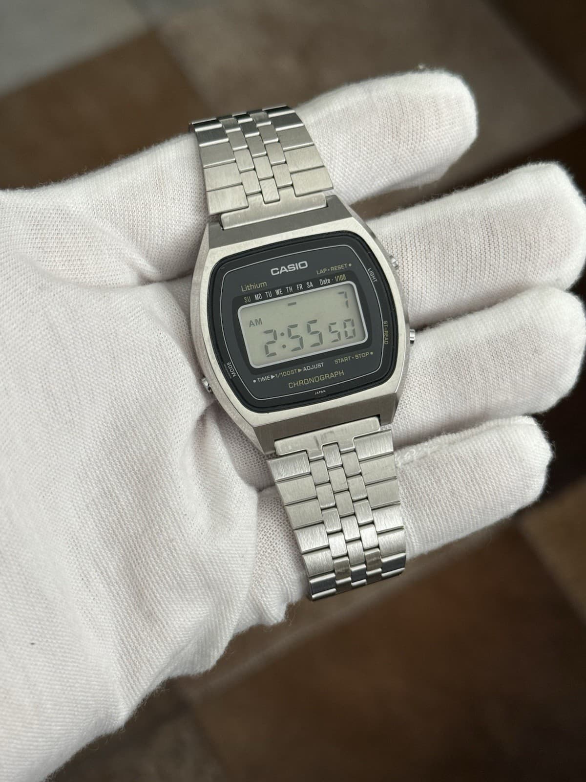 Rare Vintage Casio S830 Men’s Digital Chronograph Sports Watch JDM 1980s