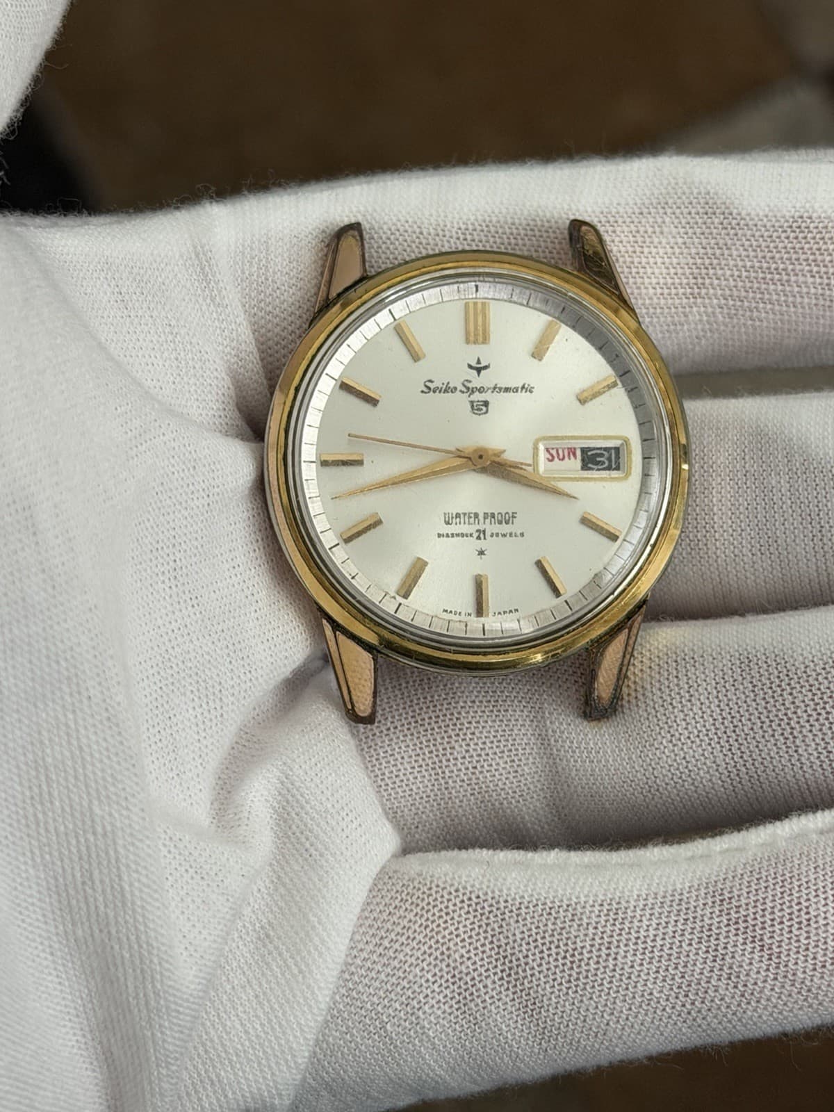 Rare Vintage Seiko 5 Sportsmatic 41798 Men’s 21J Automatic Dress Watch JDM 1960s