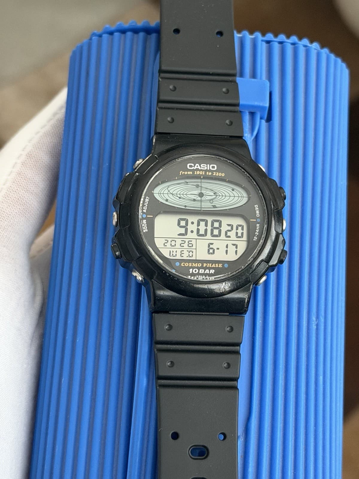 Rare Vintage Casio Cosmo Phase CGW-50 Men’s Digital Astronomy Sports Watch JDM
