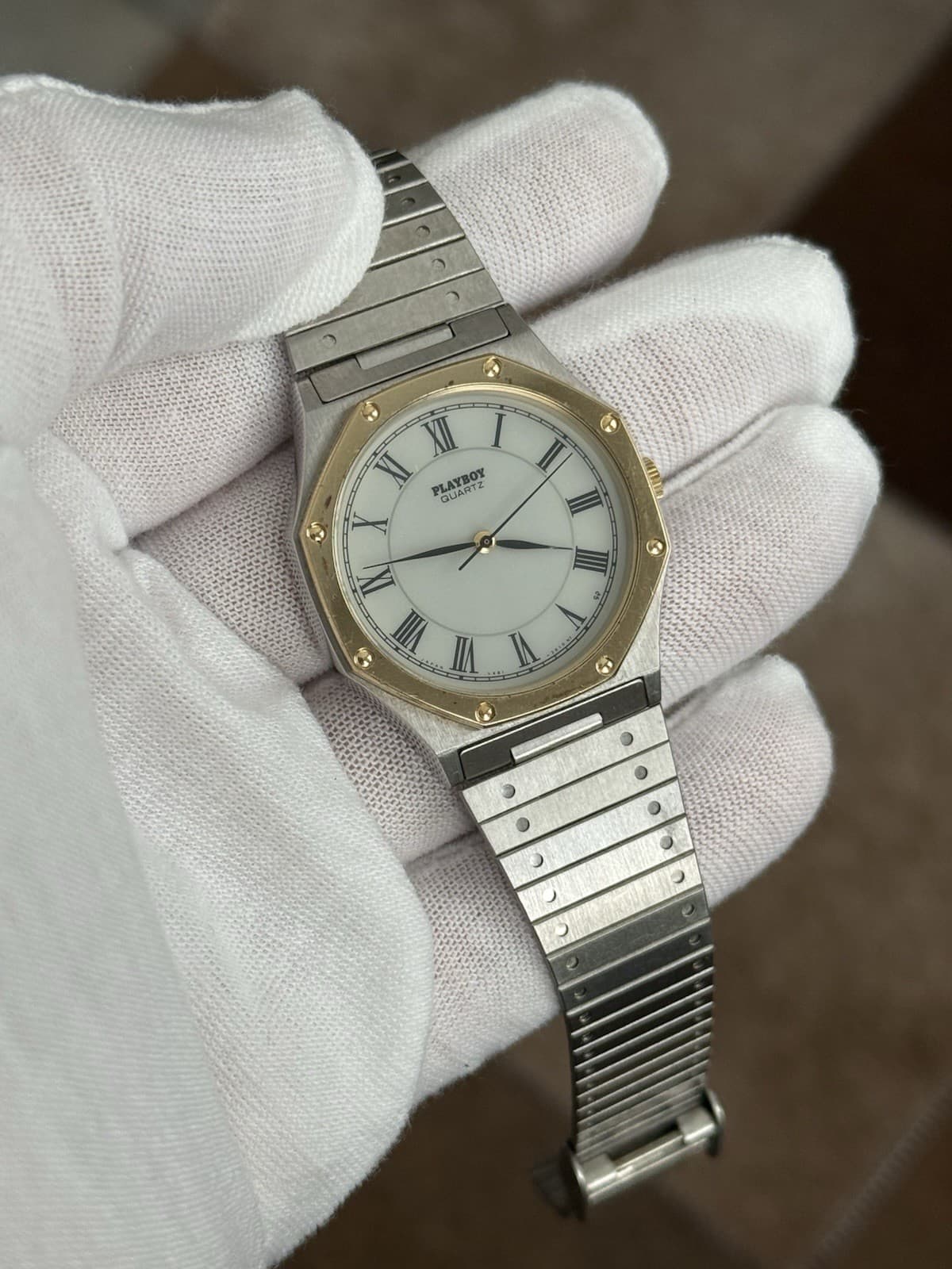 Rare Vintage Seiko x Playboy Y481-0450 Men’s Classic Quartz Dress Watch JDM 80s