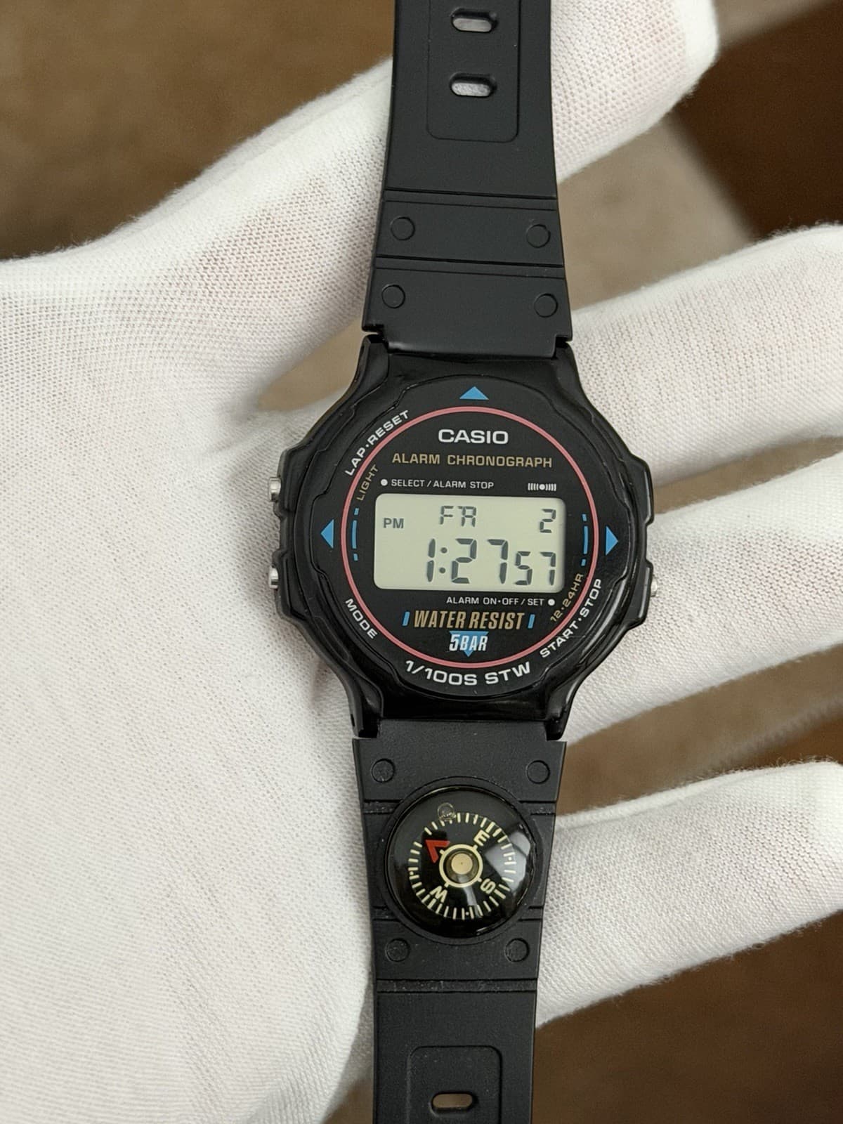 Rare Vintage Casio W-78 Men’s Digital Alarm Chronograph Sports Watch JDM 1980s