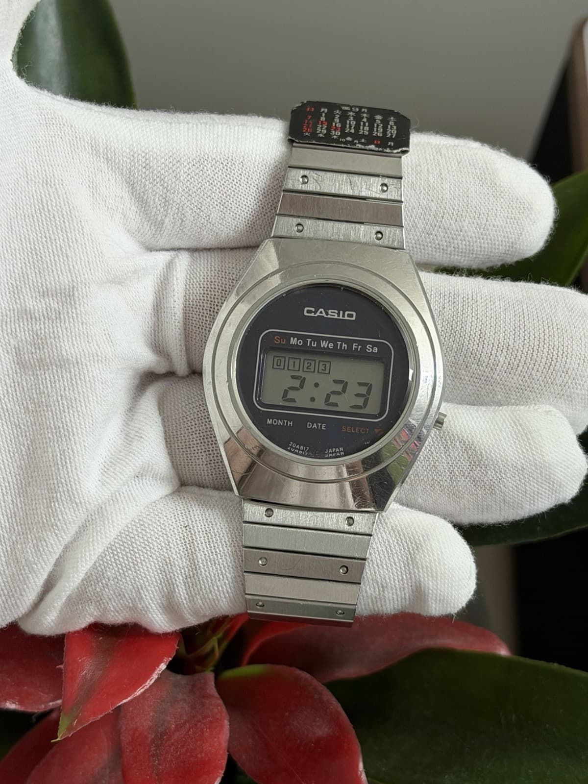 Rare Vintage Casio Casiotron R-15 Men’s Digital Sports Watch JDM 1970s