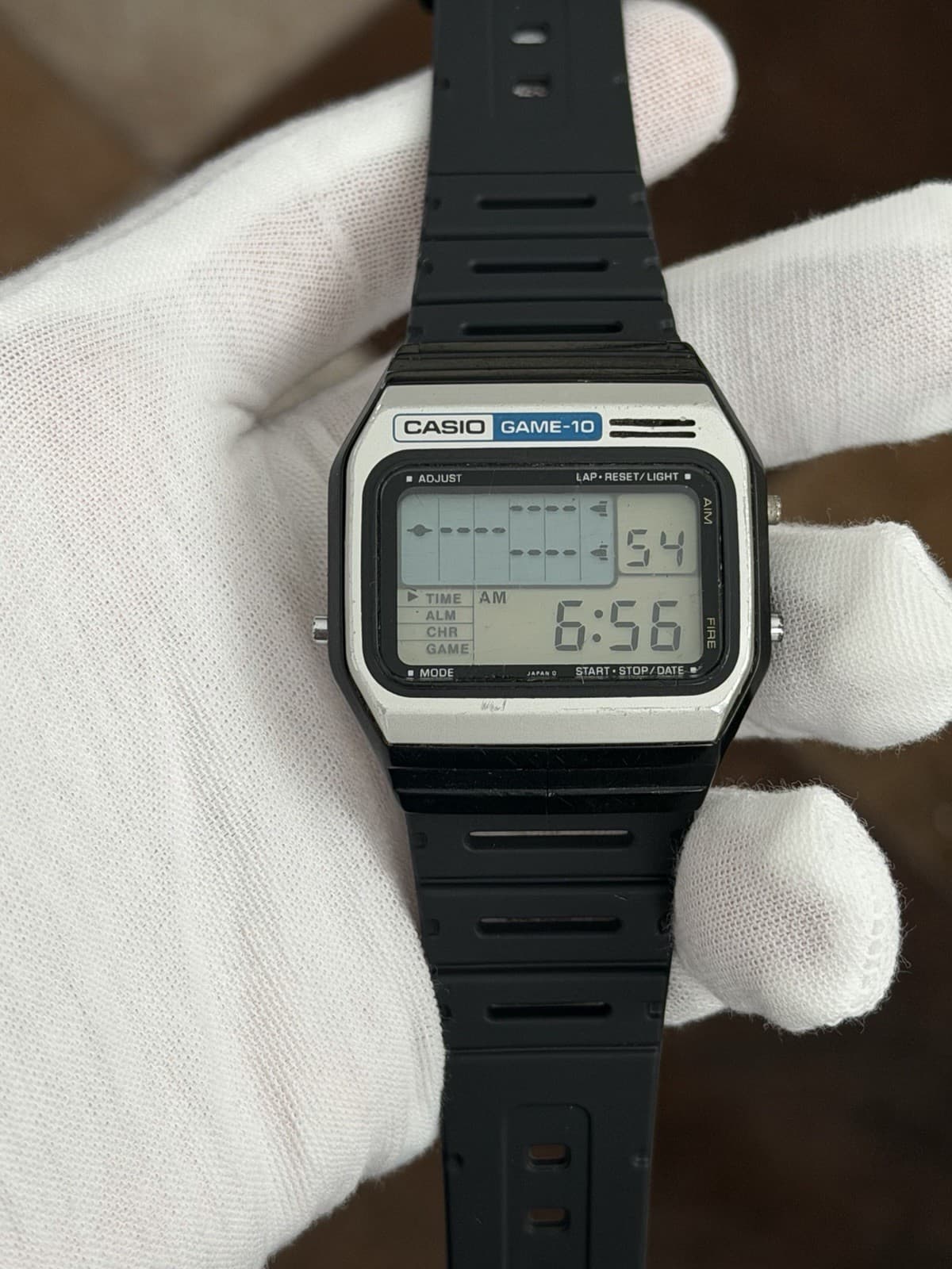 Rare Vintage Casio GM-10 Men’s Digital Game Watch JDM 1980s Module 165