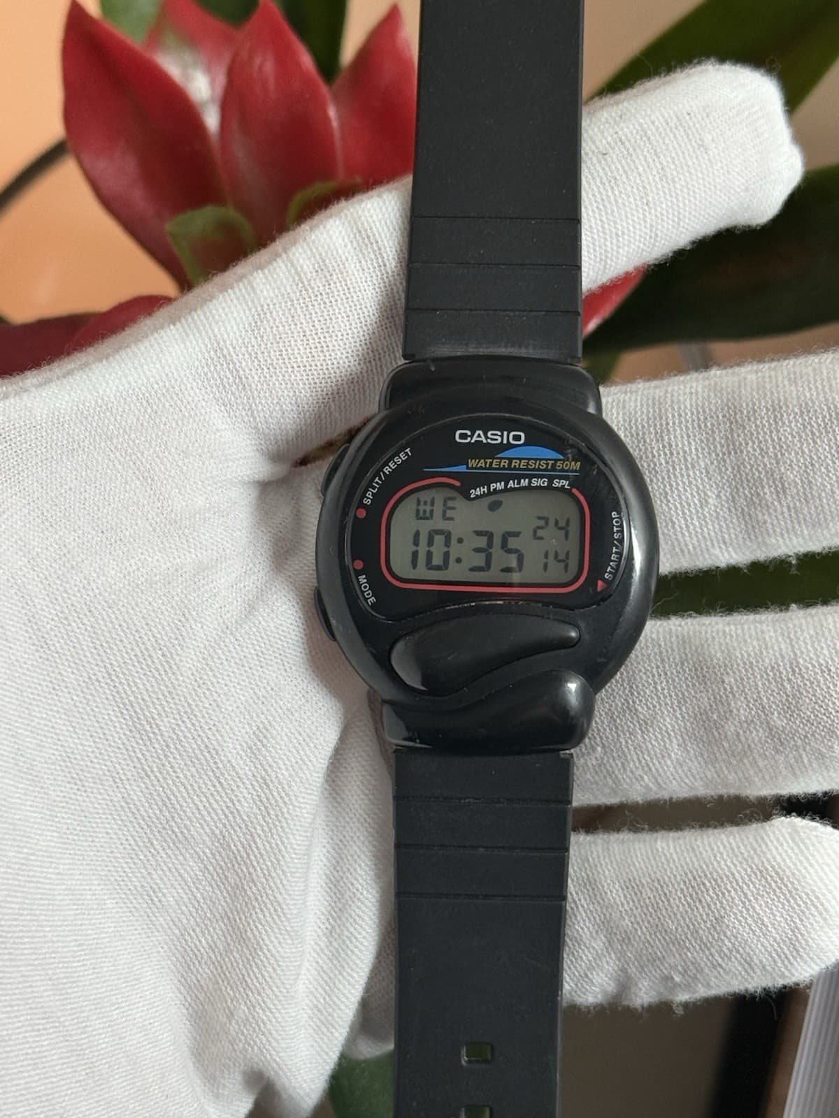 Rare Vintage Casio LW-20 Men’s Digital Alarm Chronograph Sports Watch JDM 1980s
