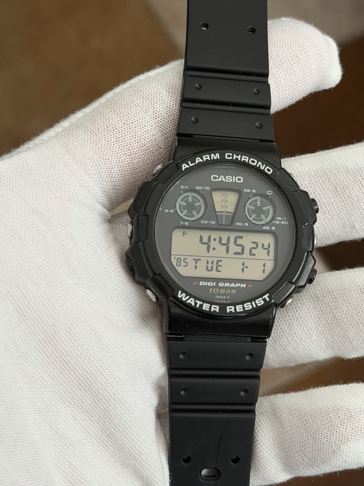 Rare Vintage Casio Digi Graph DGW-30 Men’s Digital Sports Watch JDM 1980s