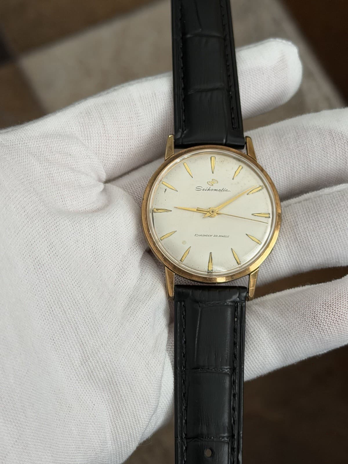 Rare Vintage Seiko Seikomatic J14064D Men’s Classic 20J Automatic Watch JDM 60s