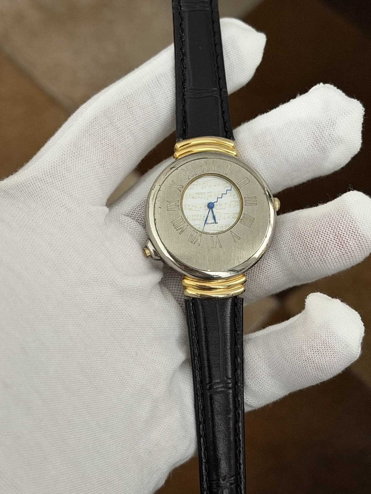Rare Vintage Seiko Melody Quartz V421-0040 Men’s Dress Music Watch JDM 1990s