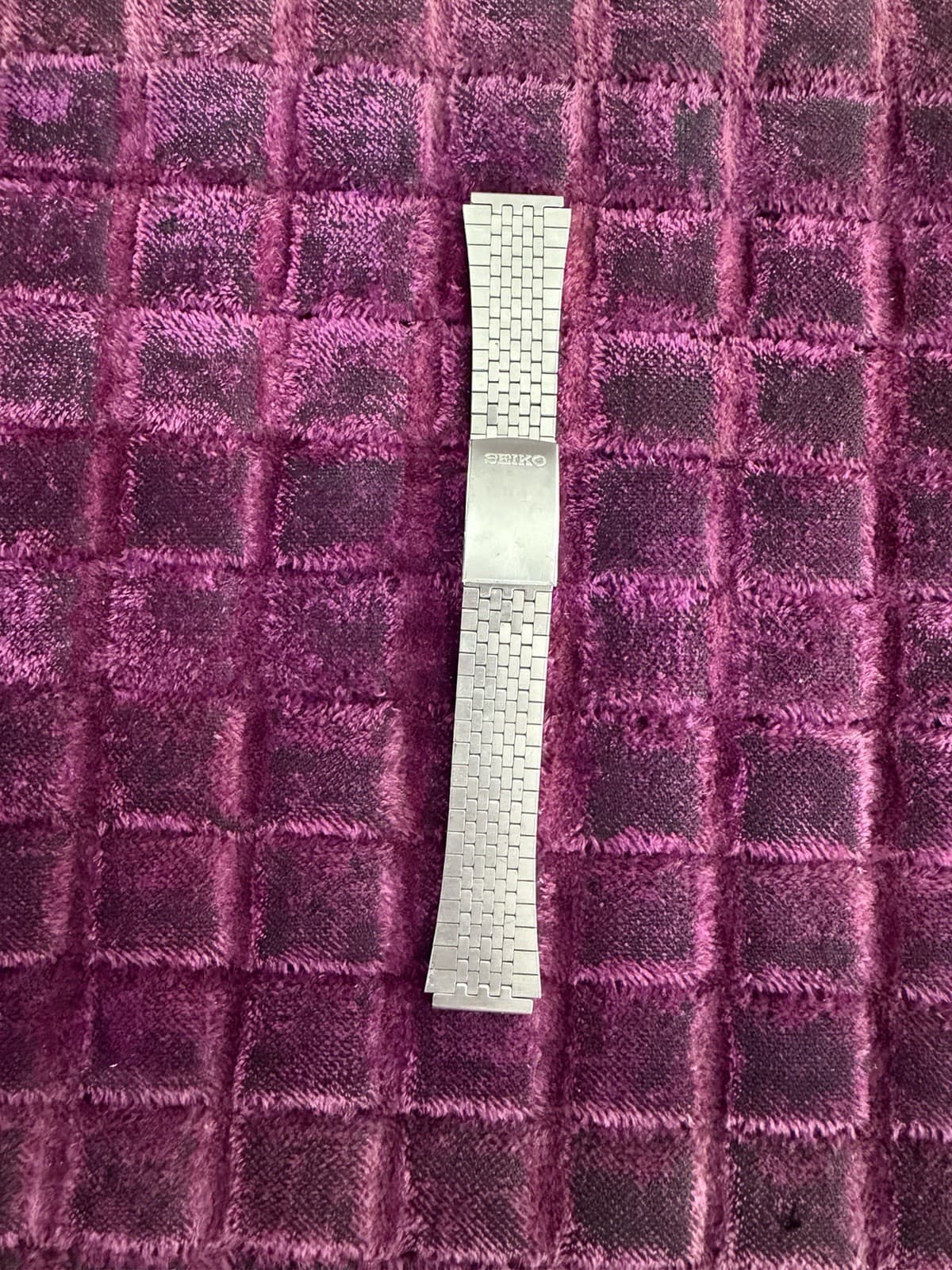 Vintage Seiko Stainless Steel Watch Band Bracelet AA03B 18mm JDM 1970s