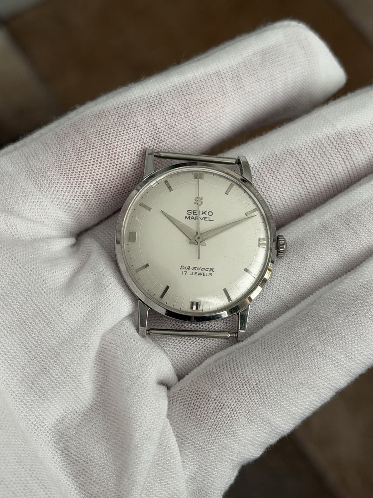 Rare Vintage Seiko Marvel J13016 Seikosha 17J Men’s Classic Dress Watch JDM 50s