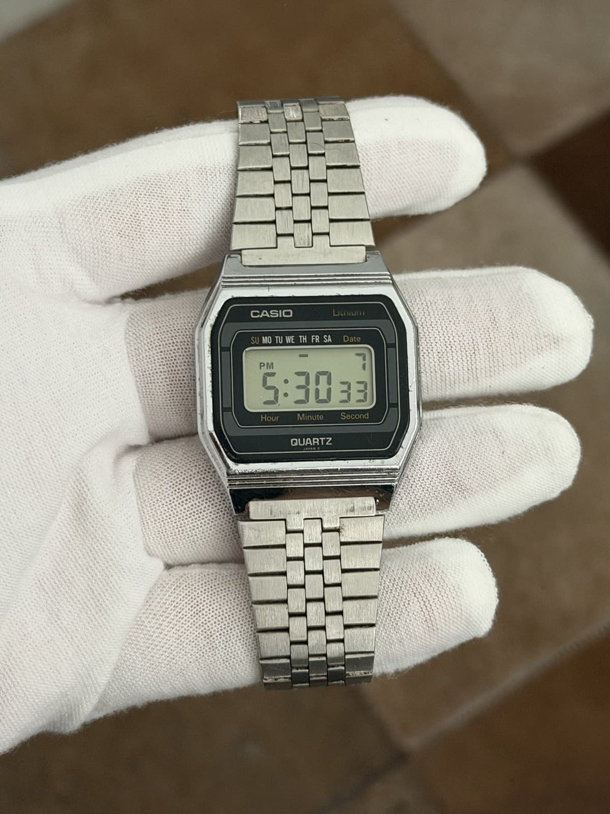 Rare Vintage Casio B817 Men’s Digital Sports Watch Module 155 JDM 1980s