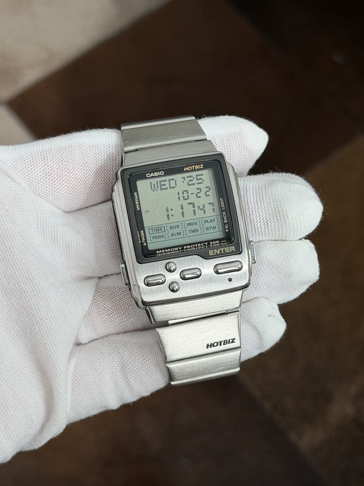 Rare Vintage Casio Hotbiz Memory Protect DB-2000 Men’s Digital Watch JDM 1990s