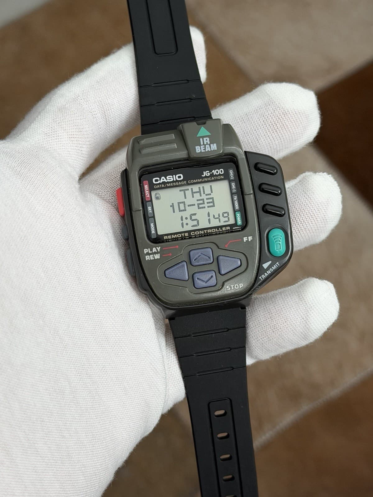 Rare Vintage Casio Super Cyber Cross JG-100 Men’s Digital Game Watch JDM 1990s