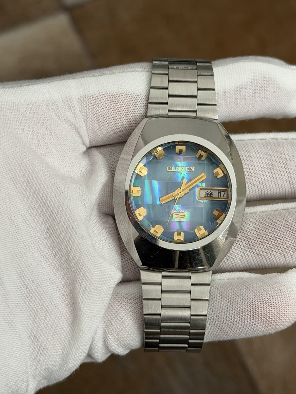 Rare Vintage Citizen Cosmotron 7804 Men’s Classic Dress Watch JDM 1970s