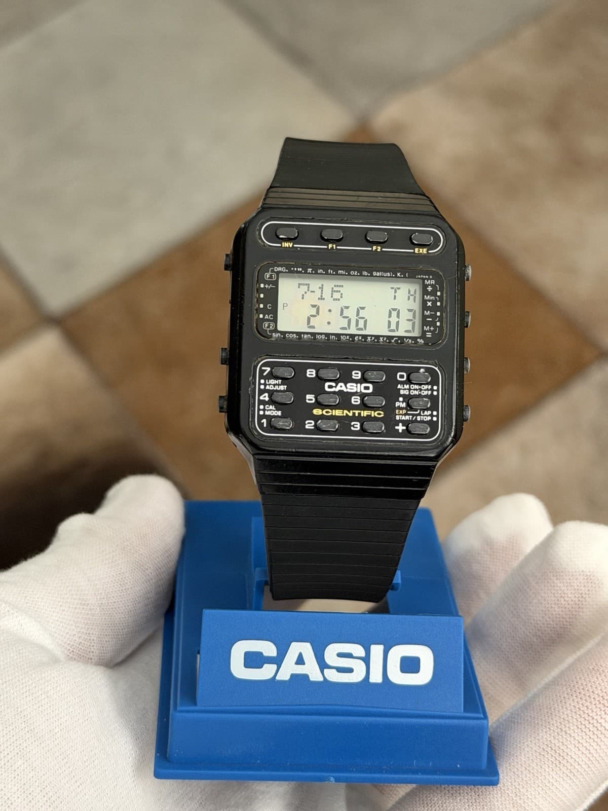 Rare Vintage Casio CFX-20 Scientific Calculator Digital Watch Module 197 JDM 80s