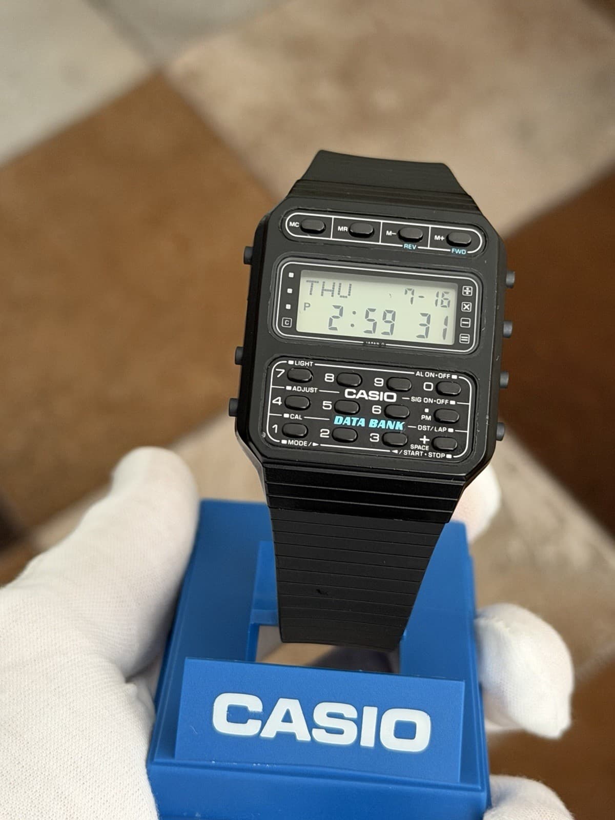 Rare Vintage Casio CD-40 Data Bank Calculator Digital Watch Module 246 JDM 1980s