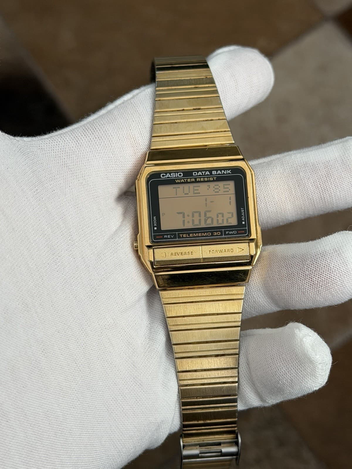 Rare Vintage Casio DB-310 Data Bank Telememo 30 Men’s Digital Sports Watch JDM