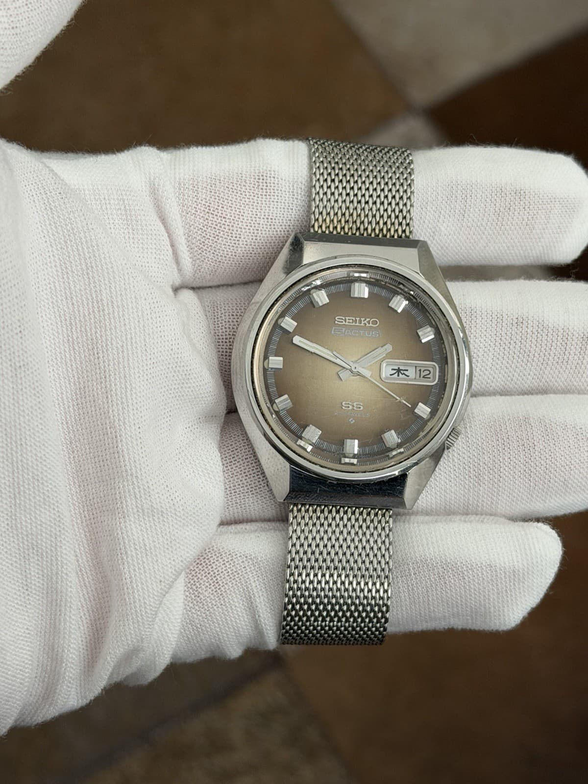 Rare Vintage Seiko 5 Actus 6106-7690 Men’s Automatic Dress Sports Watch JDM 70s