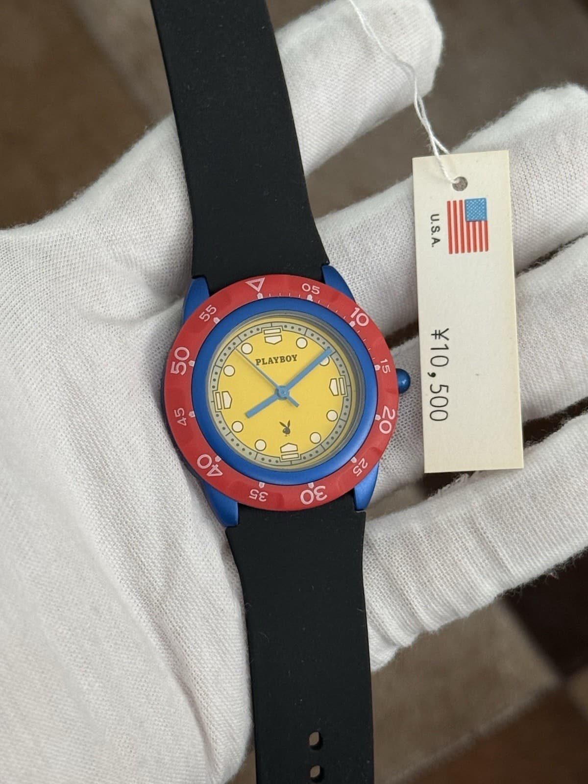Rare Vintage Playboy PBB03M Men’s Sports Quartz Watch JDM 1980s
