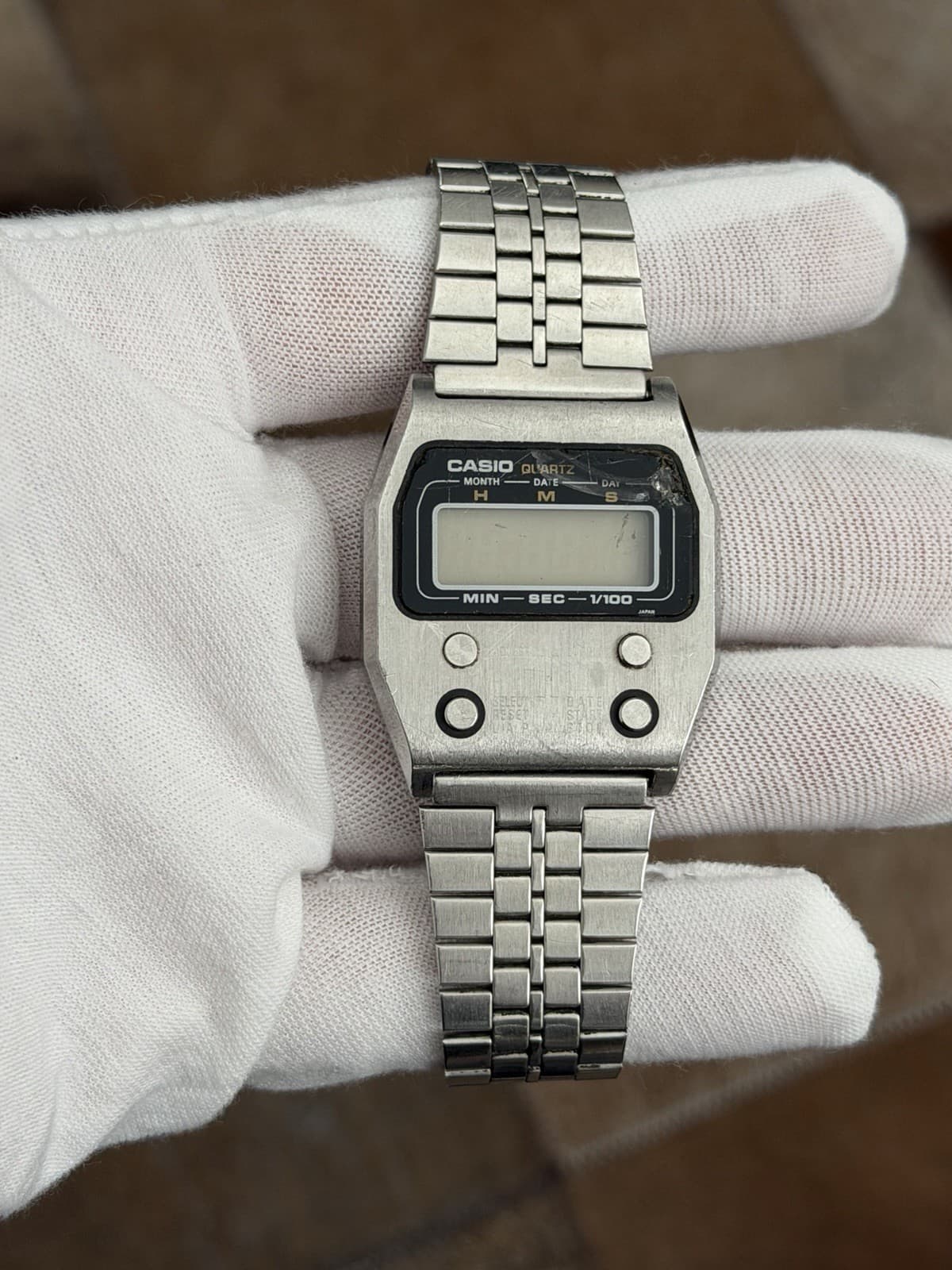 Rare Vintage Casio Quartz 52QS-14 Men’s Digital Sports Watch JDM 1970s