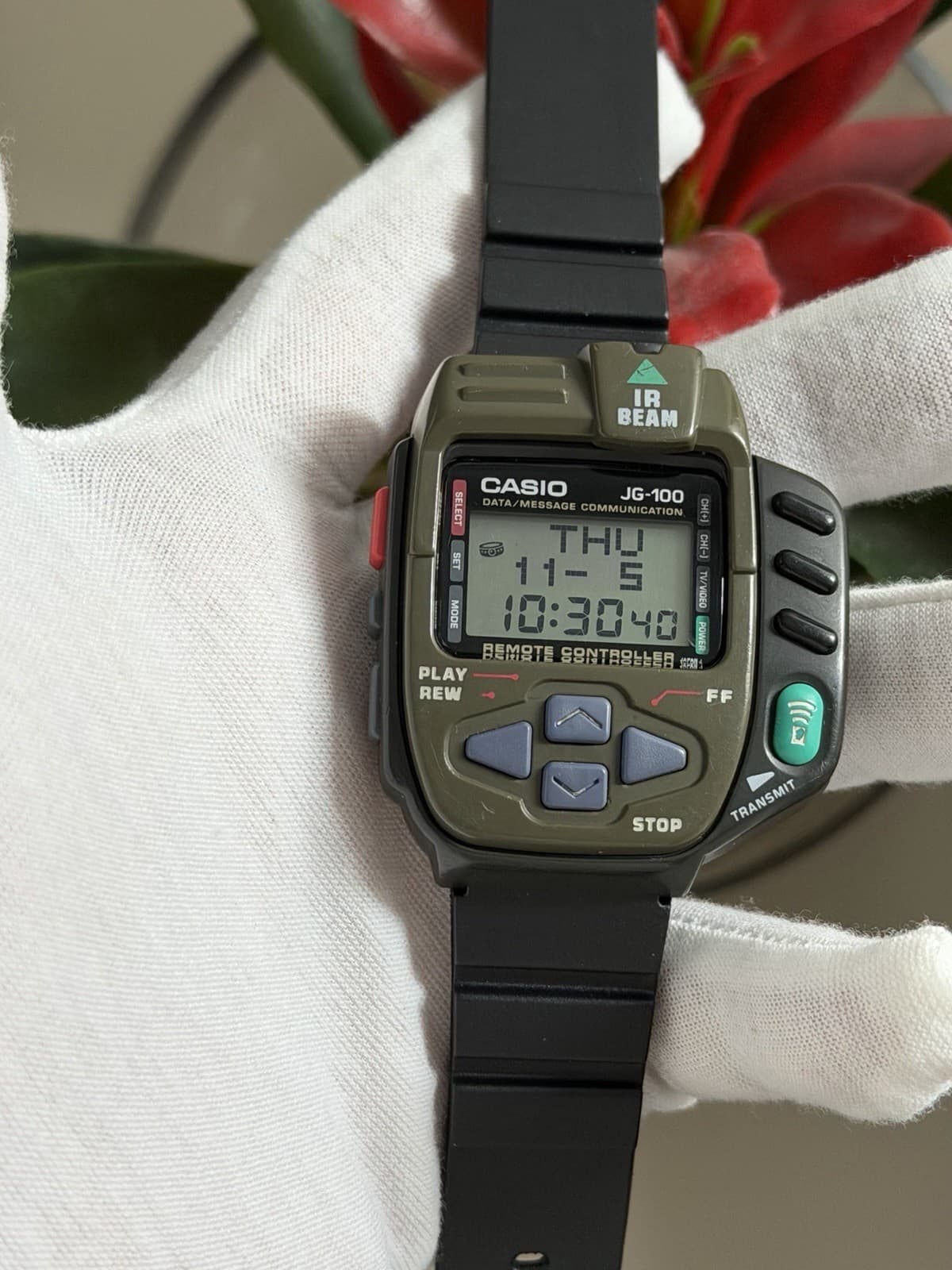 Rare Vintage Casio Super Cyber Cross JG-100 Men’s Digital Game Watch JDM 1990s